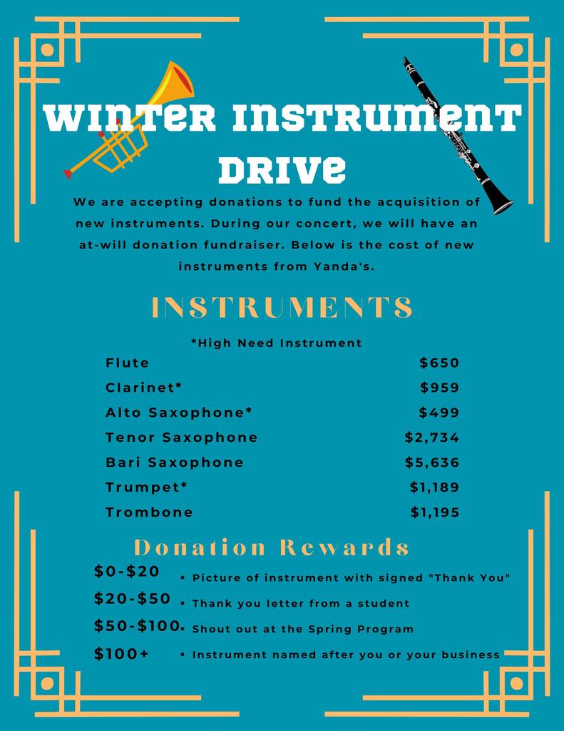 Winter Instrument Drive