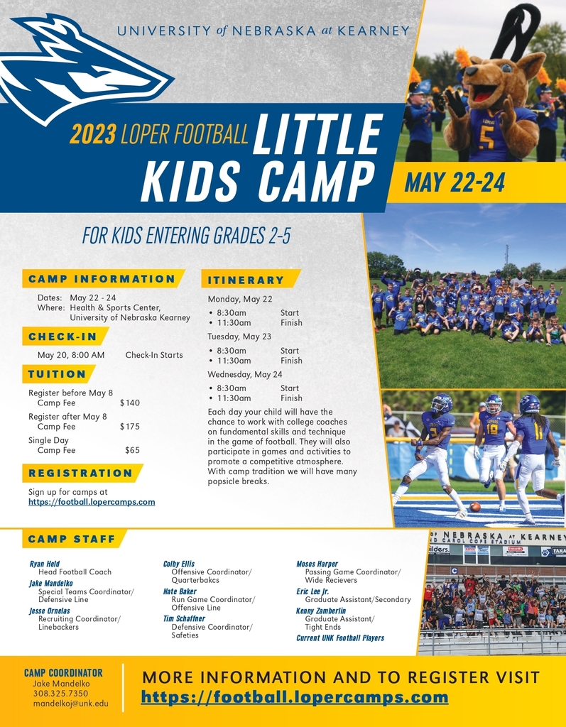 Spring Tackle Football Camp - Pleasanton Junior Football League